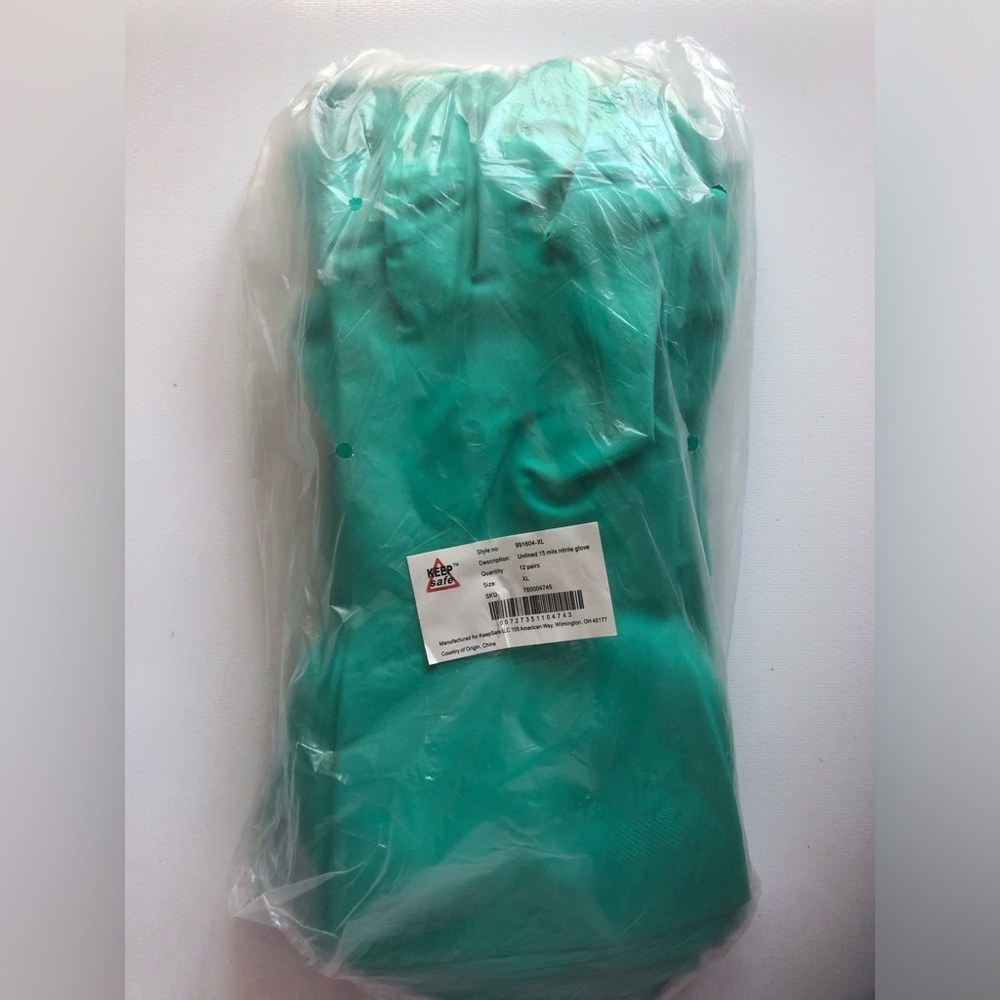 Keepsafe Nitrile Gloves XL 12 pairs